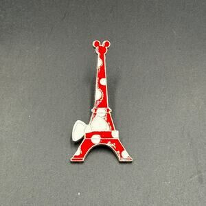 Disneyland Paris Minnie Mouse Colorer Eiffel Tower Trading Pin